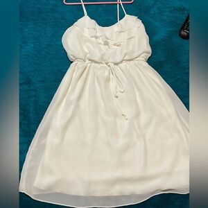 High low spaghetti strap dress